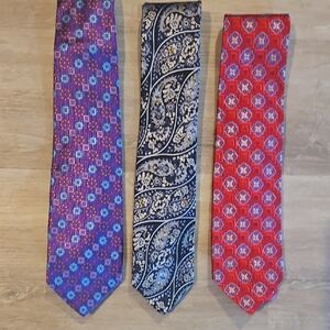 3 Robert Talbott Ties